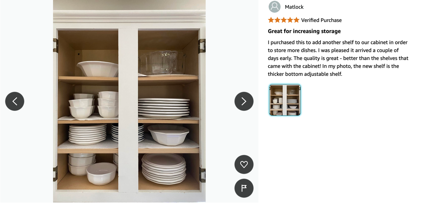 Melamine Shelves Cut to Order MAPLE color