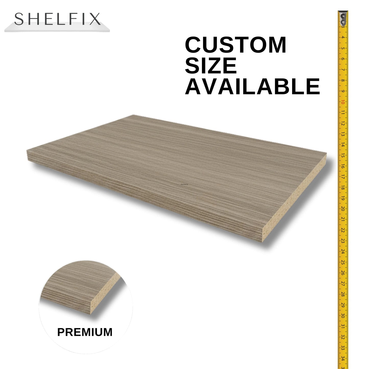 {{product_title}} – Custom Cut to Size Shelf | Custom Shelf | Melamine Board for {{product_type}}